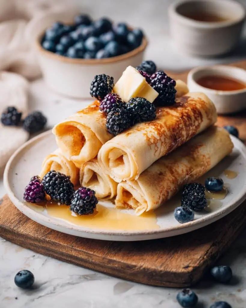 Pancake Roll-Ups Recipe