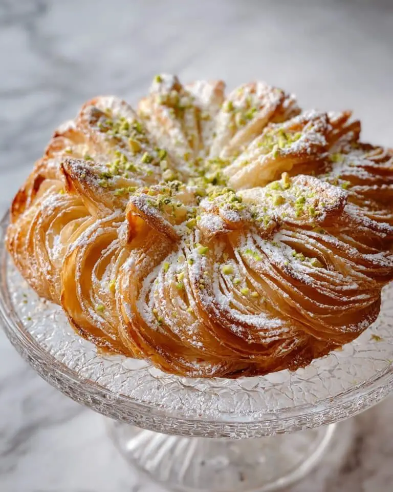 Bougatsa with Honey and Pistachios Recipe