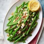 Mexican Green Beans with Chili Oil and Cotija Recipe