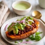 High-Protein Chipotle Sweet Potato Bowl Recipe