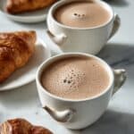 French Press Hot Chocolate with Vanilla Bean Recipe