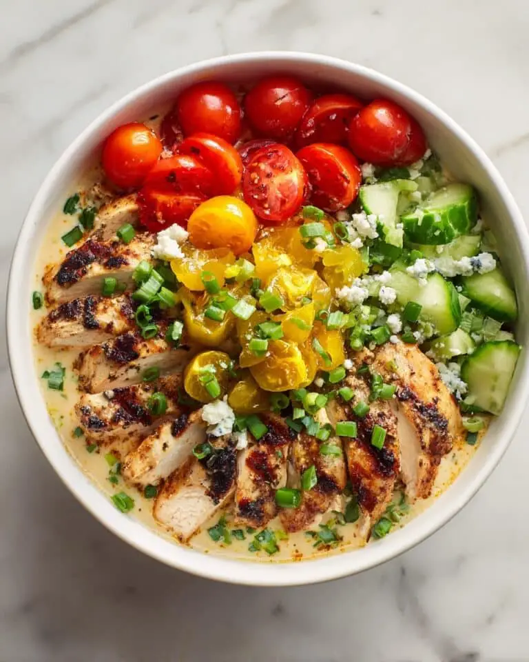 Grilled Chicken with Pepperoncini Garlic Butter and Fresh Salad Recipe