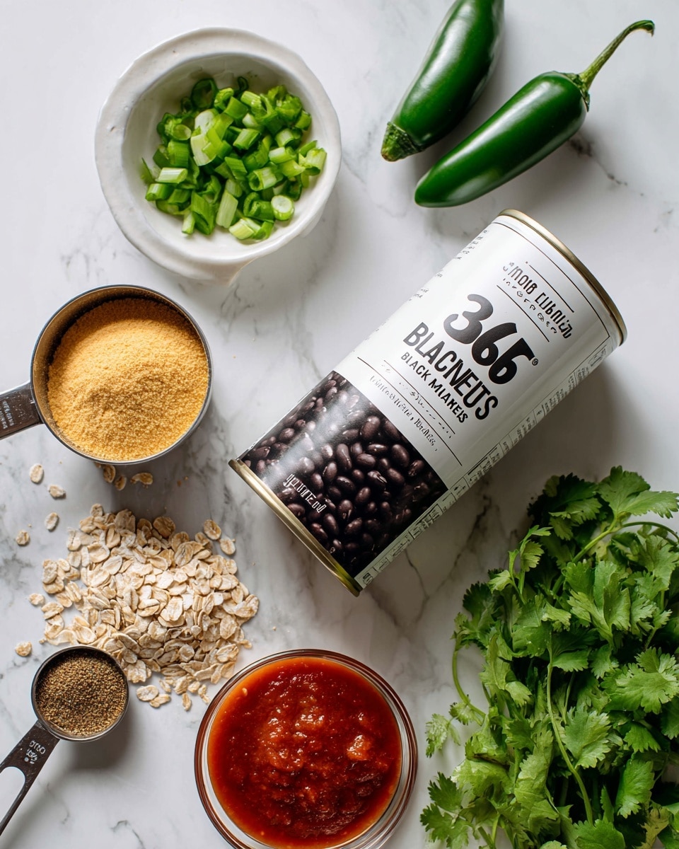 A white can of black beans tilted on its side showing the label
