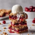 Jammy Raspberry Crumble Bars Recipe