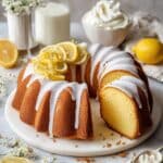 Lemon Sour Cream Pound Cake with Lemon Glaze Recipe