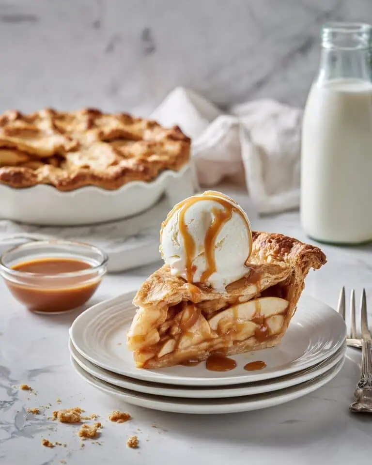 Flaky Apple Galette with Puff Pastry Recipe