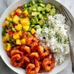Shrimp and Rice Bowls with Mango Salsa Recipe