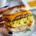 Maple Sausage Breakfast Sandwiches Recipe