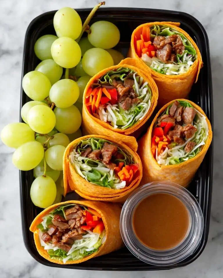 Thai Chicken Wraps Bistro Boxes Meal-Prep Recipe