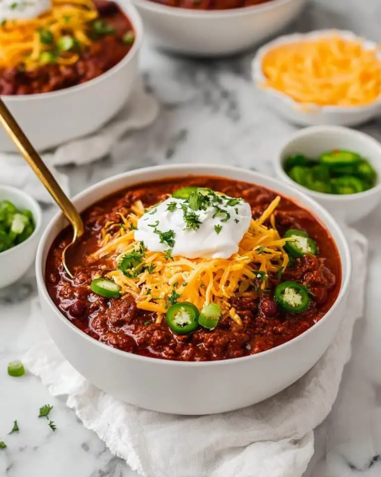 The BEST Healthy Turkey Chili Recipe