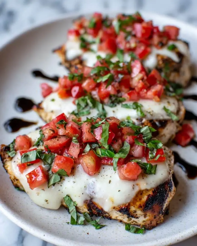 Grilled Bruschetta Chicken Recipe