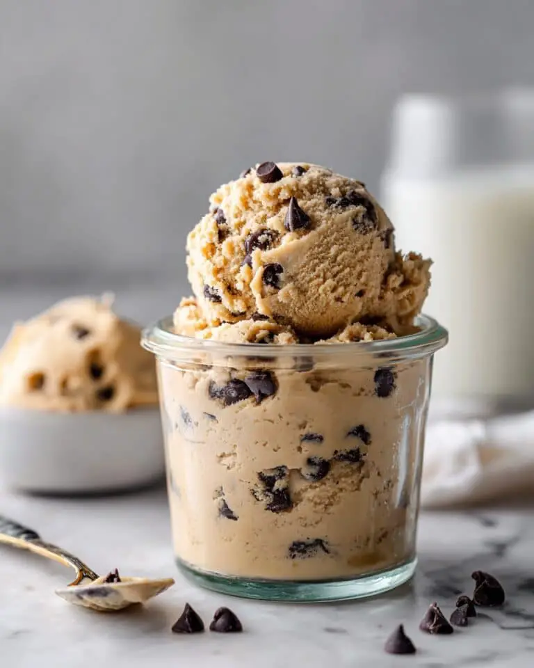 Edible Chocolate Chip Cookie Dough Recipe