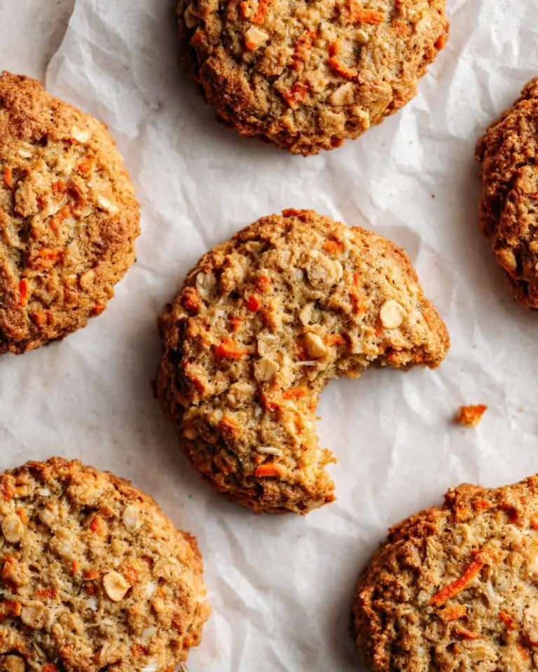 Carrot Oatmeal Cookies Recipe