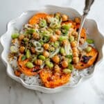 Teriyaki Edamame Stuffed Sweet Potatoes Recipe