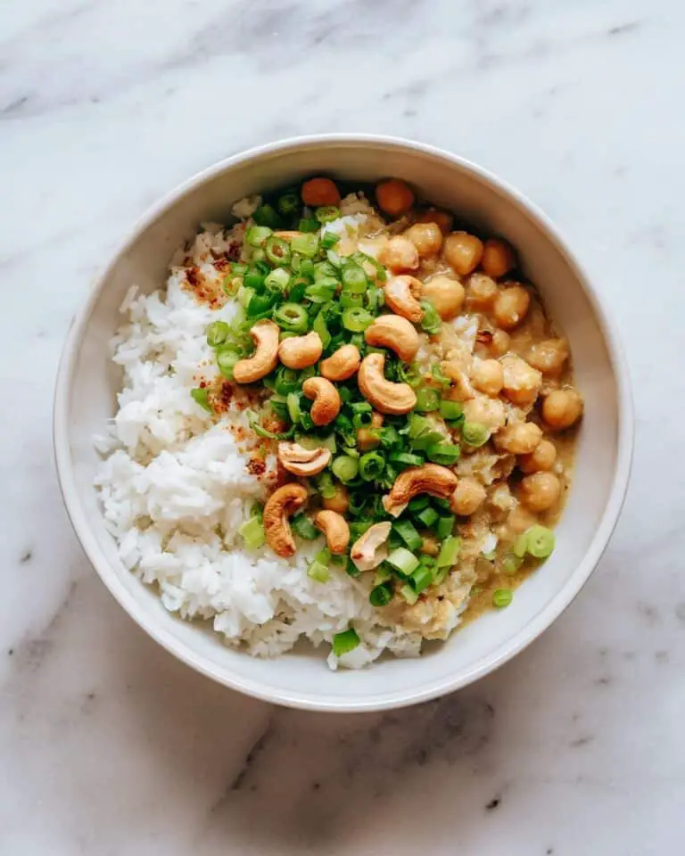 Quick and Easy Green Curry Chickpeas Recipe
