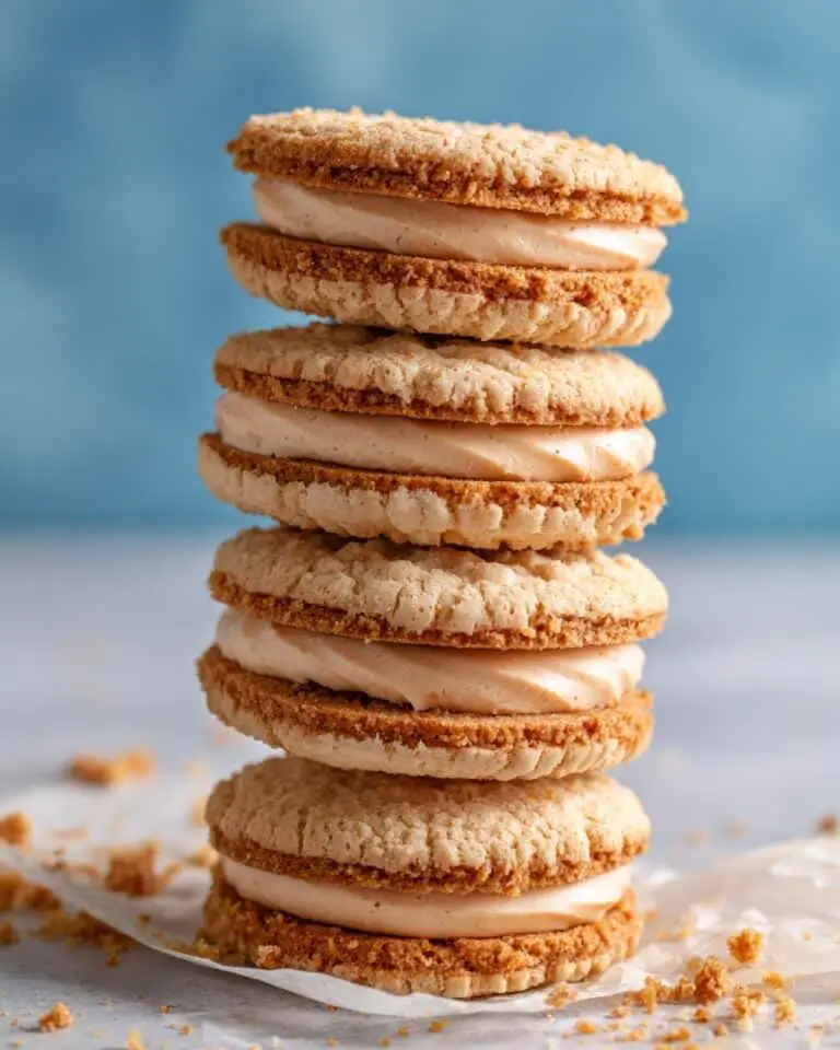 Double Peanut Butter Sandwich Cookies (Vegan & Gluten-Free) Recipe