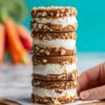 Carrot Cake Ice Cream Sandwiches {Vegan & Gluten-Free} Recipe
