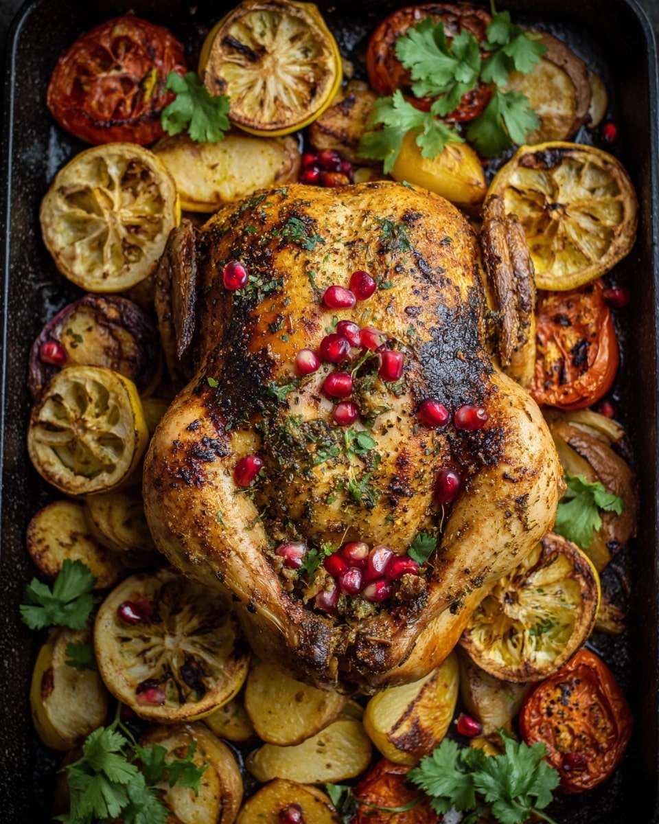 Easy Sheet Pan Harissa Chicken and Potatoes Recipe - Recipe Image