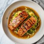 The BEST Maple Glazed Salmon Recipe