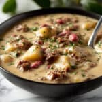 Easy Cheeseburger Soup Recipe