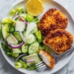 Easy Chicken Milanese with Grinder-Style Salad Recipe