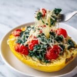 Baked Feta Spaghetti Squash Recipe