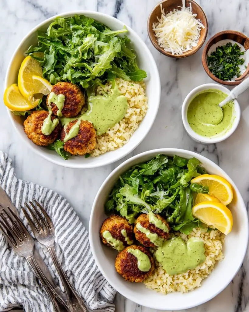 Lemon Herb Turkey Meatballs Recipe