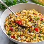 Easy Corn Salsa (or Salad) Recipe