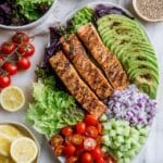 Salmon Salad with Lemon-Dill Vinaigrette Recipe