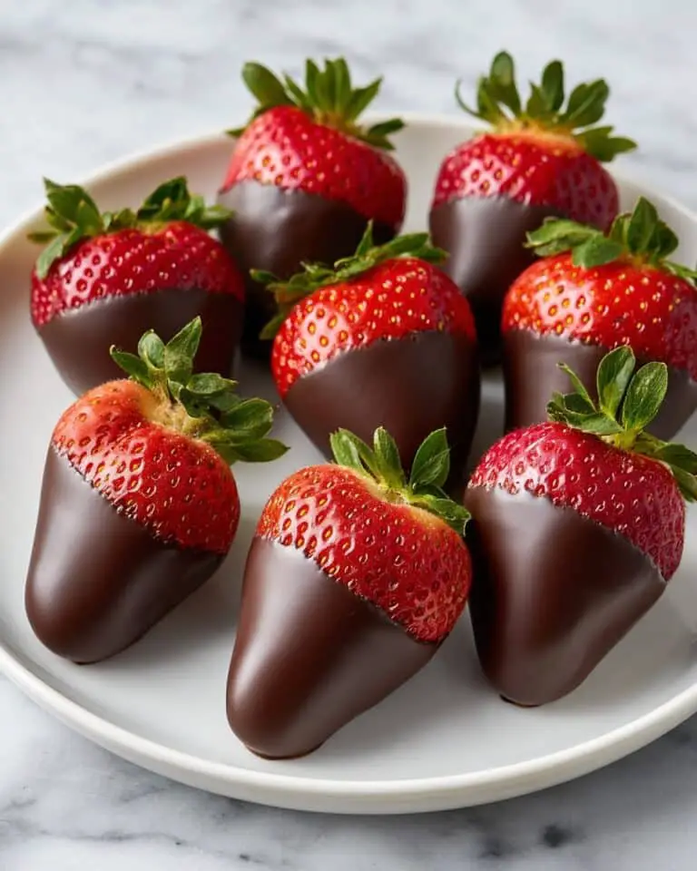 Perfect Chocolate Covered Strawberries Recipe