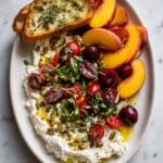 Tomato, Peach, and Burrata Salad Recipe
