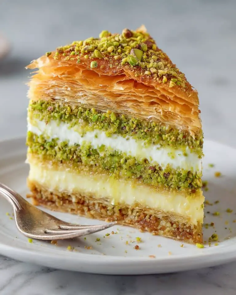Baklava Pistachio Cheesecake Recipe