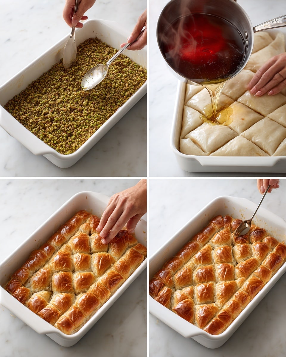 Turkish Pistachio Baklava Recipe - Recipe Image