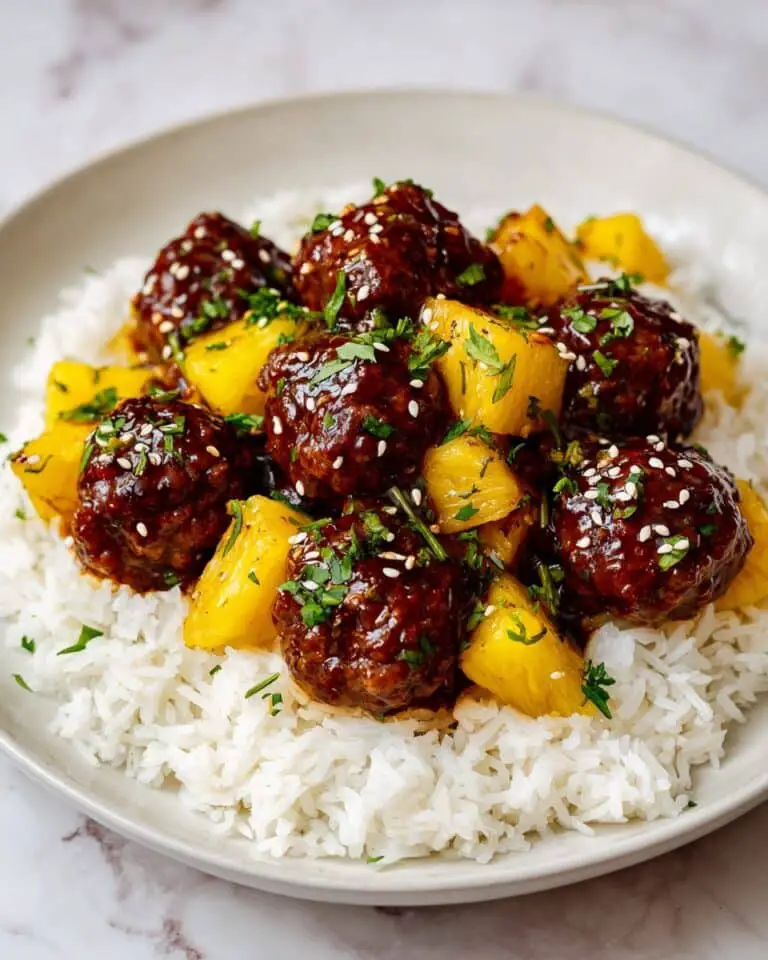 3 Ingredient Hawaiian Meatballs Recipe