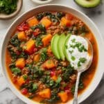 Veggie-Loaded Sweet Potato Turkey Chili (No Beans!) Recipe