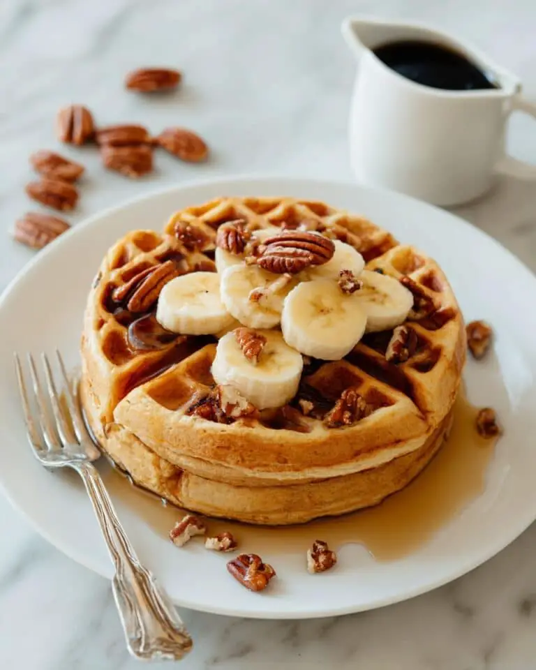 Cozy Whole Wheat Sweet Potato Waffles Recipe