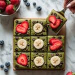 Spinach Banana Sheet Pan Pancake Recipe