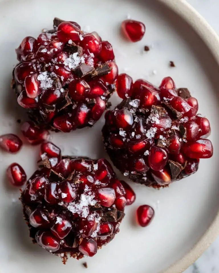 Pomegranate Dark Chocolate Bites Recipe