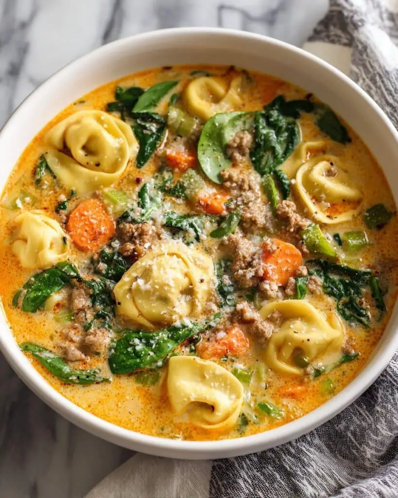 Crockpot Tortellini Soup Recipe