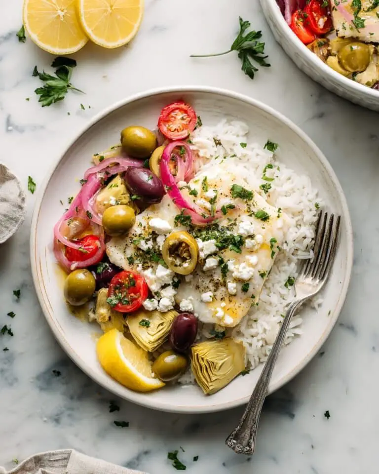 Greek Baked Cod Recipe