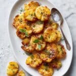 Crispy Salt and Vinegar Smashed Potatoes Recipe