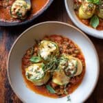 Spicy Pesto and Cheese Stuffed Zucchini Involtini Recipe