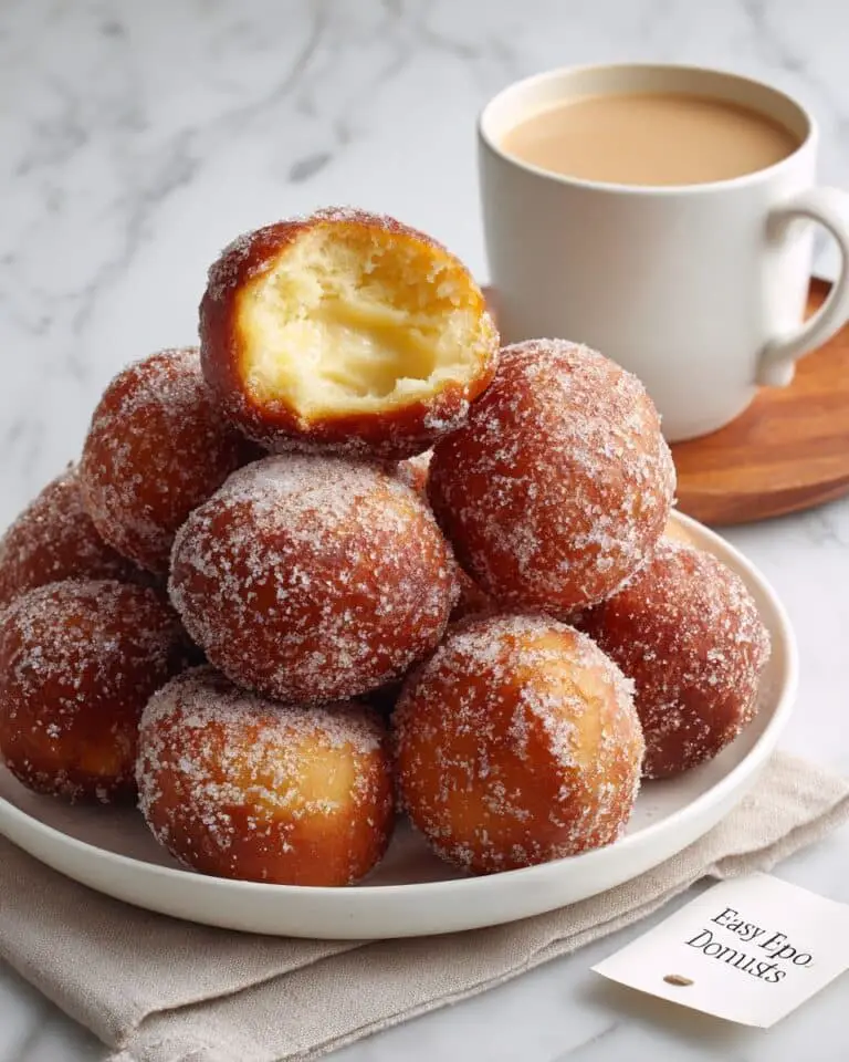 Homemade Italian Zeppole Donuts Recipe
