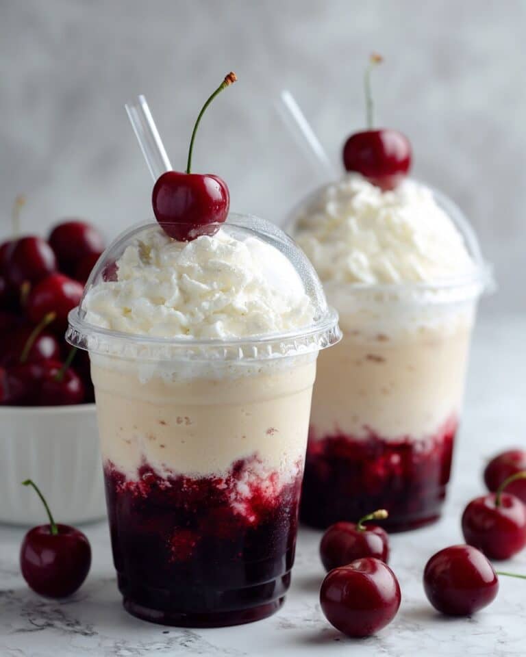 Viral Cherry Vanilla Latte Recipe (Low-Sugar Option!) Recipe