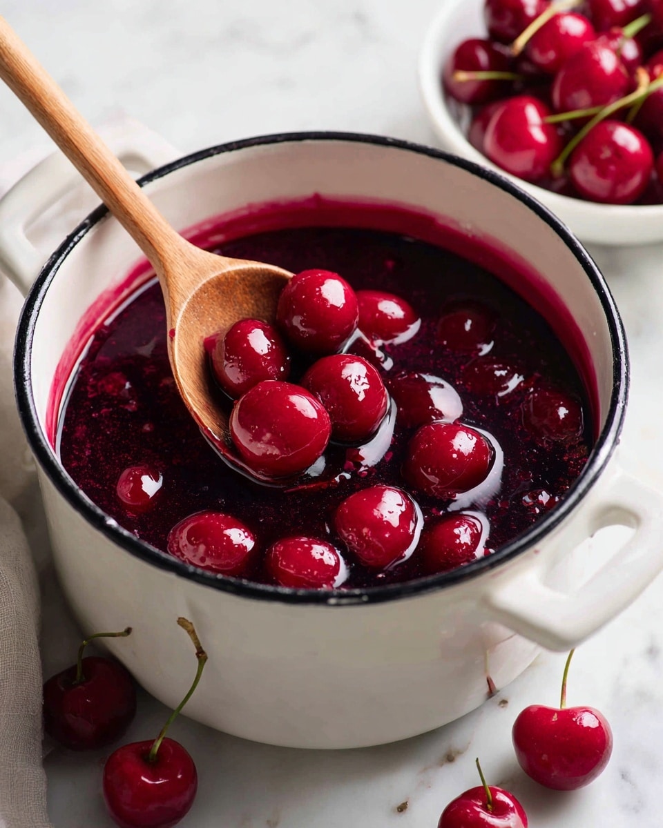 Viral Cherry Vanilla Latte Recipe (Low-Sugar Option!) Recipe - Recipe Image