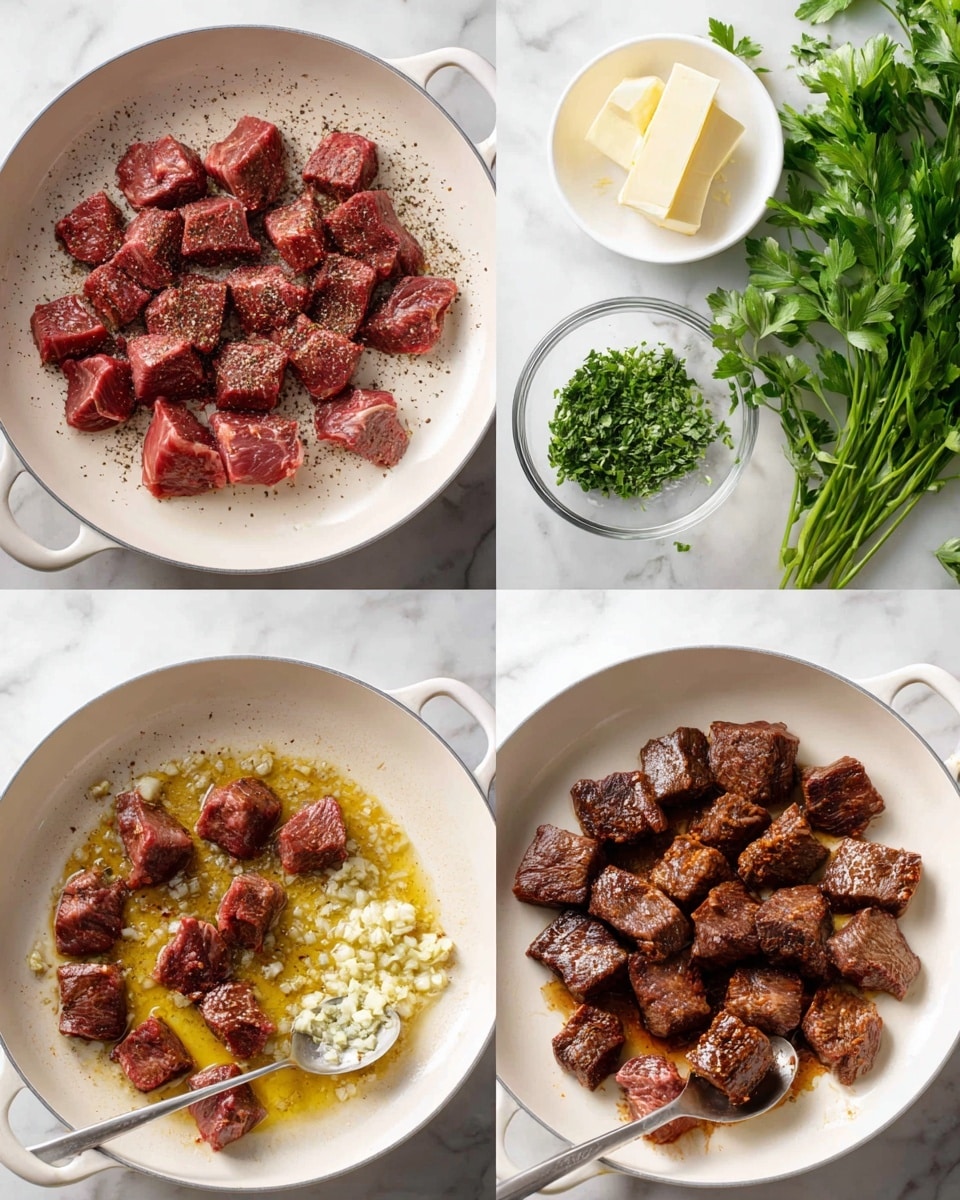 The Perfect Steak Bites Recipe - Recipe Image