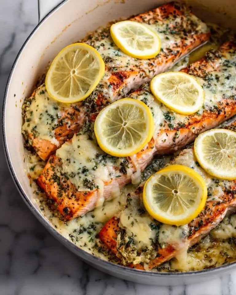 Slow Cooker Salmon with Creamy Lemon Sauce Recipe