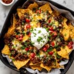 Loaded Air Fryer Nachos Recipe