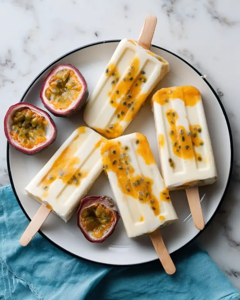 Tropical Smoothie Popsicles Recipe