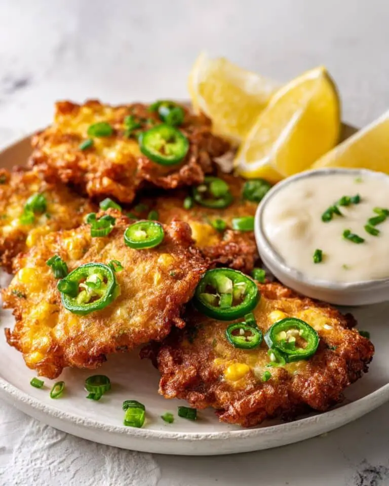 Easy Jalapeño Corn Pancakes Recipe